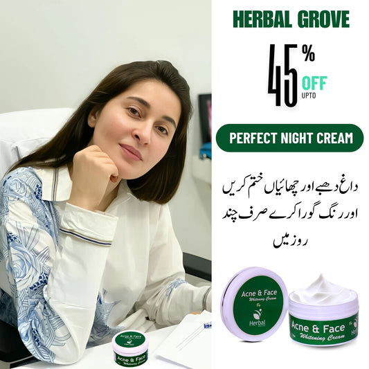 Acne & Face Whitening Cream With Imported Serum